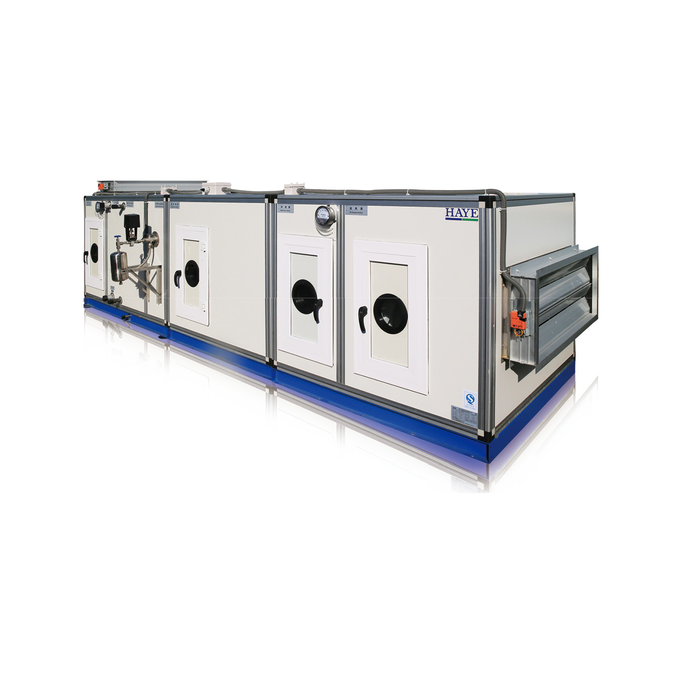 Combined air handling unit